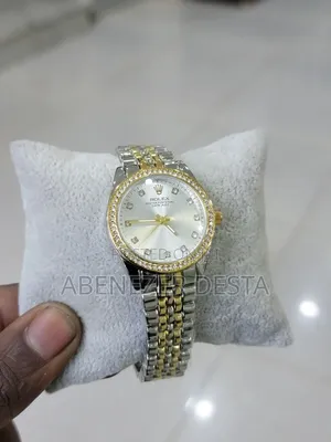 Photo - Rolex Oyster Perpetual Datejust With a Diamond Bezel and a Two-Ton