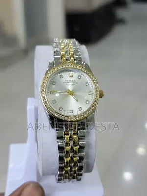 Rolex Oyster Perpetual Datejust With a Diamond Bezel and a Two-Ton