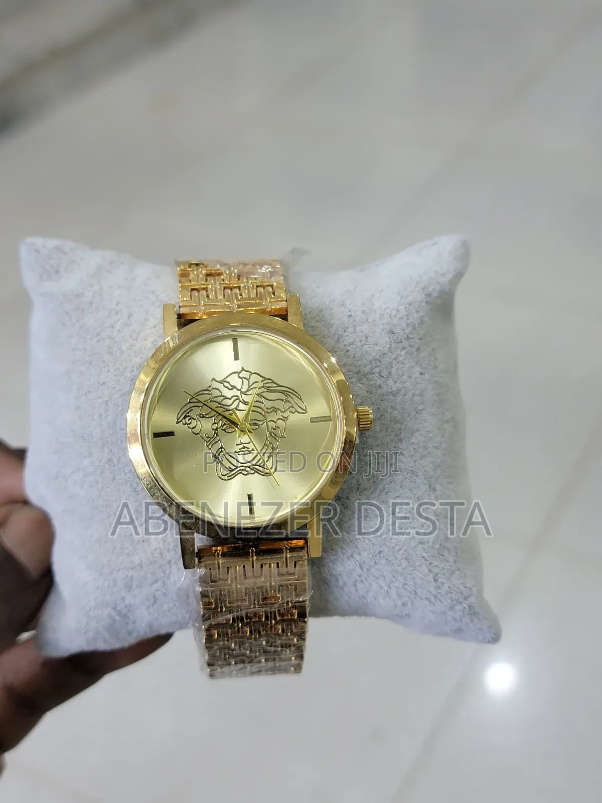 Gold-Tone Versace Palazzo Women