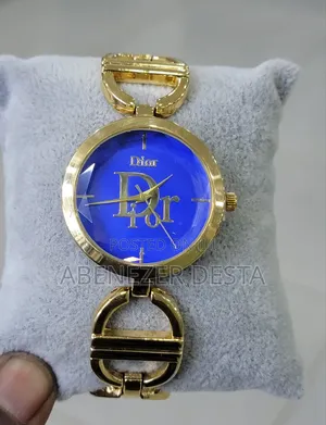 Is a Dior La D De Dior Women's Watch With a Gold-Tone Blue Surface