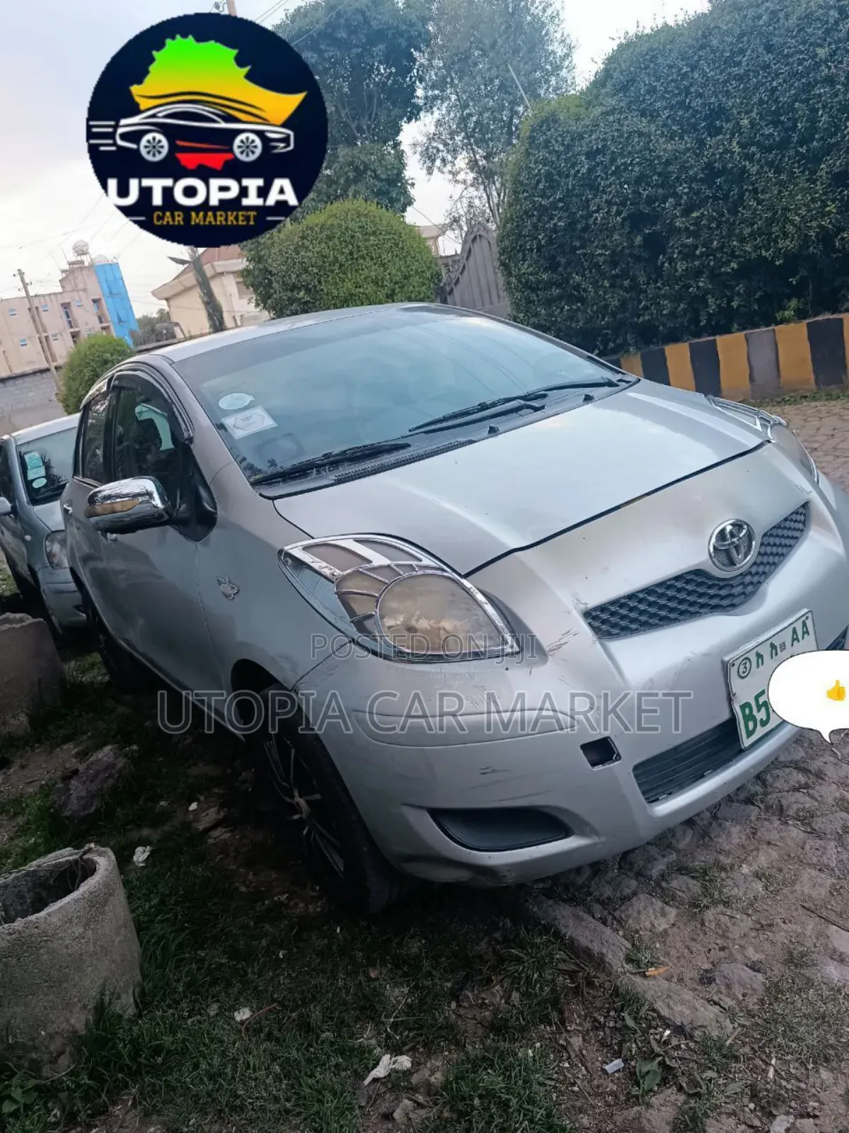 Toyota Yaris 2009 Silver