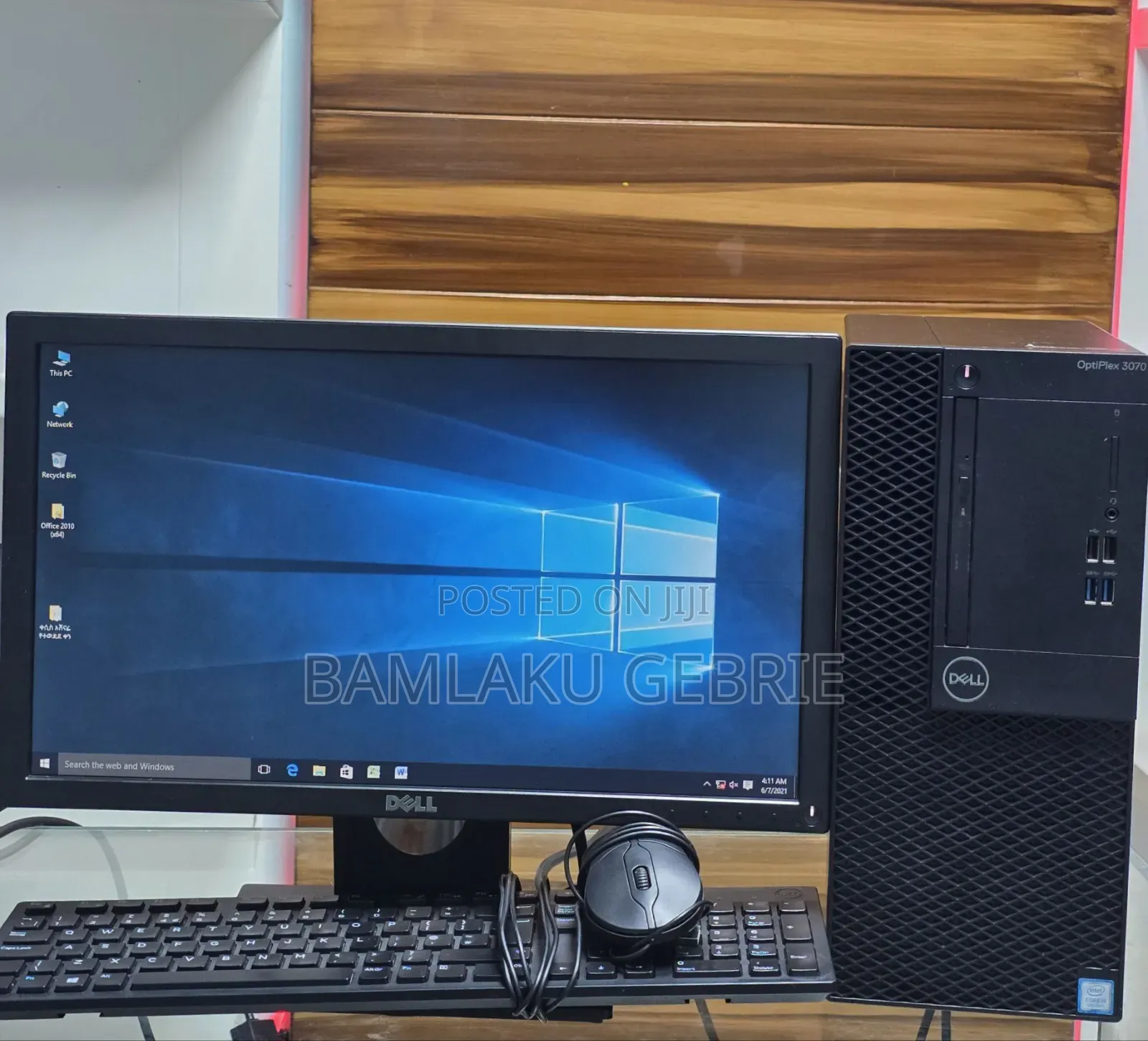 New Desktop Computer Dell OptiPlex 3070 8GB Intel Core I5 SSD 1T