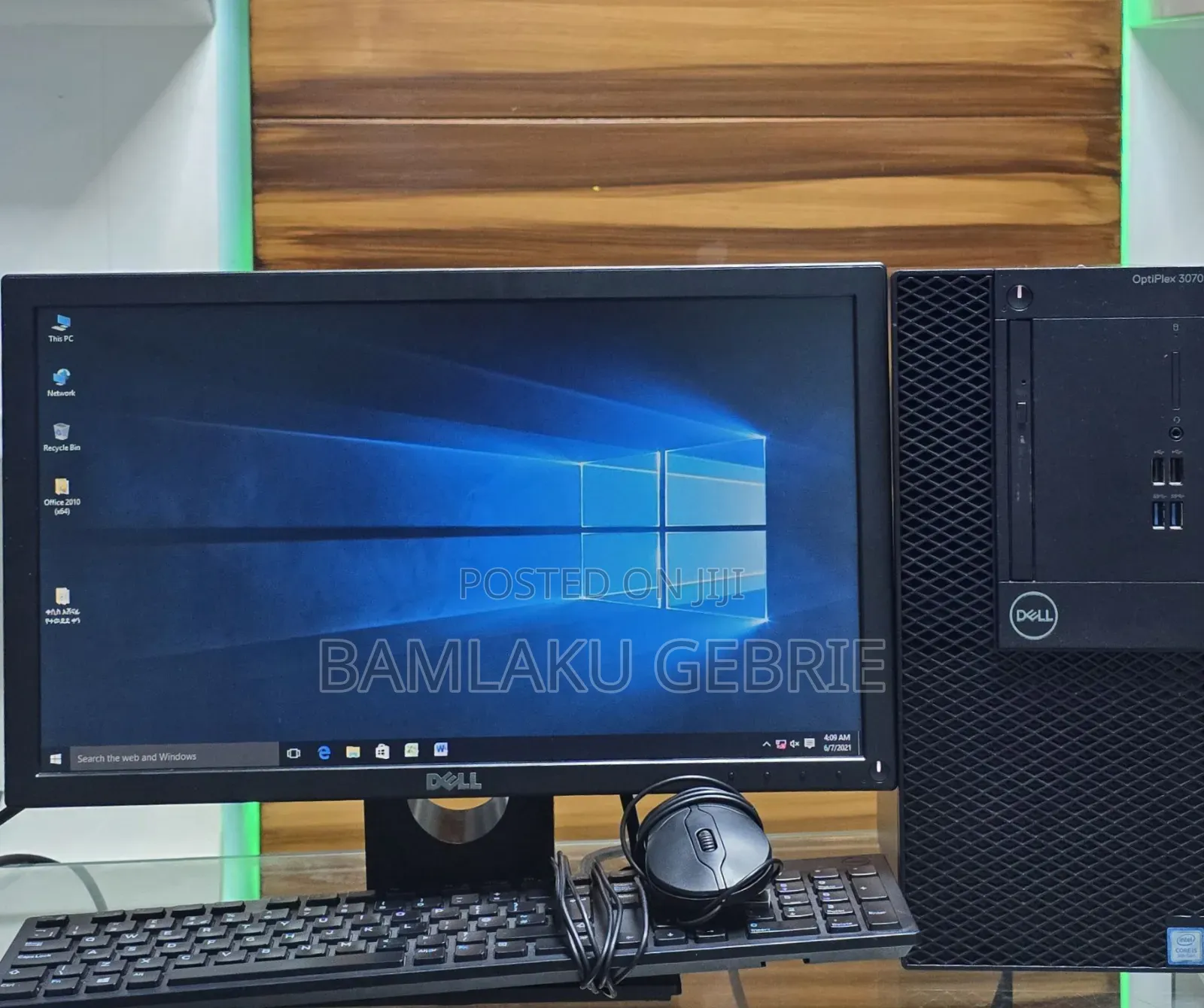 New Desktop Computer Dell OptiPlex 3070 8GB Intel Core I5 SSD 1T