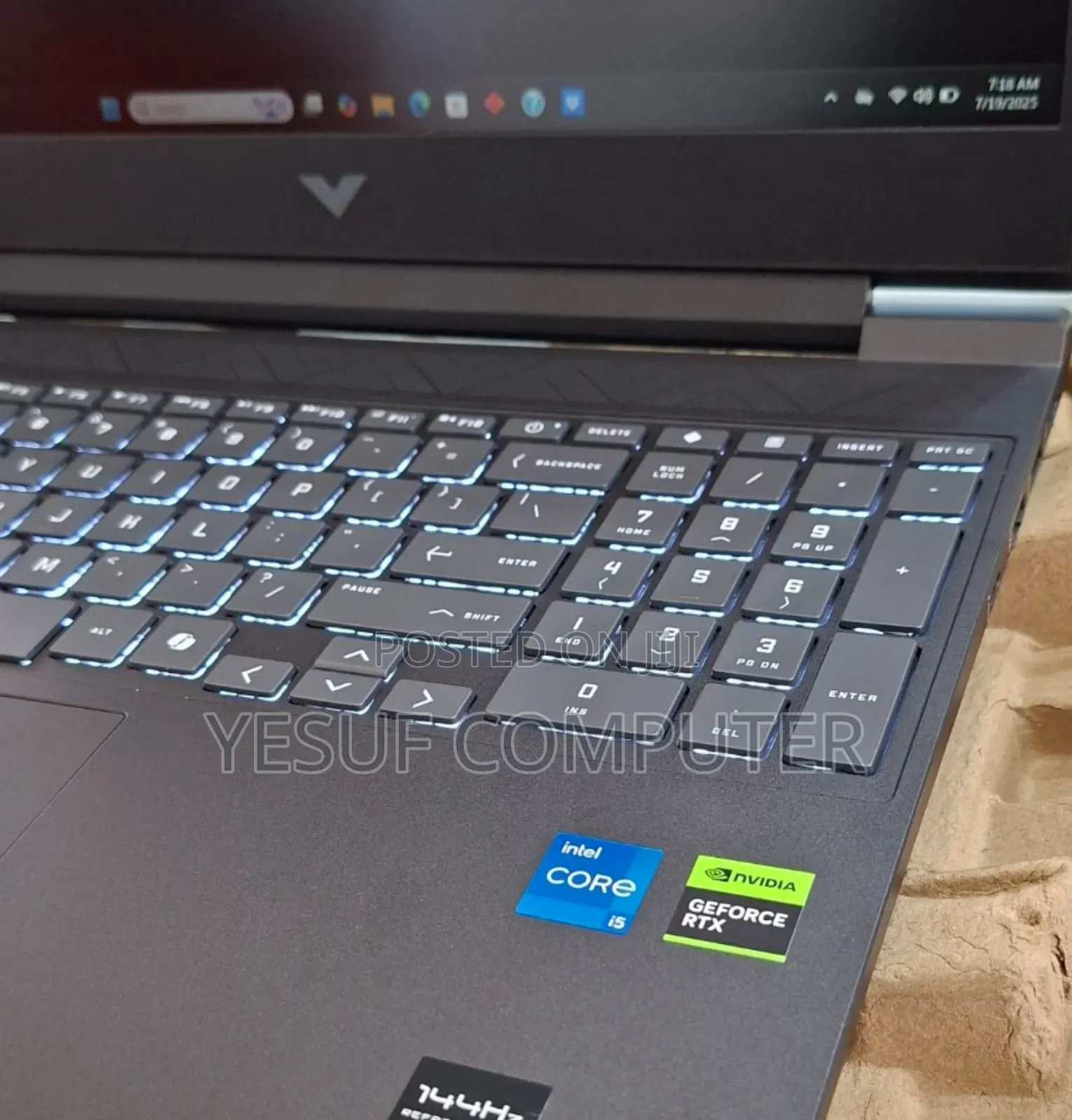 New Laptop HP Victus 15 16GB Intel Core I5 SSD 512GB