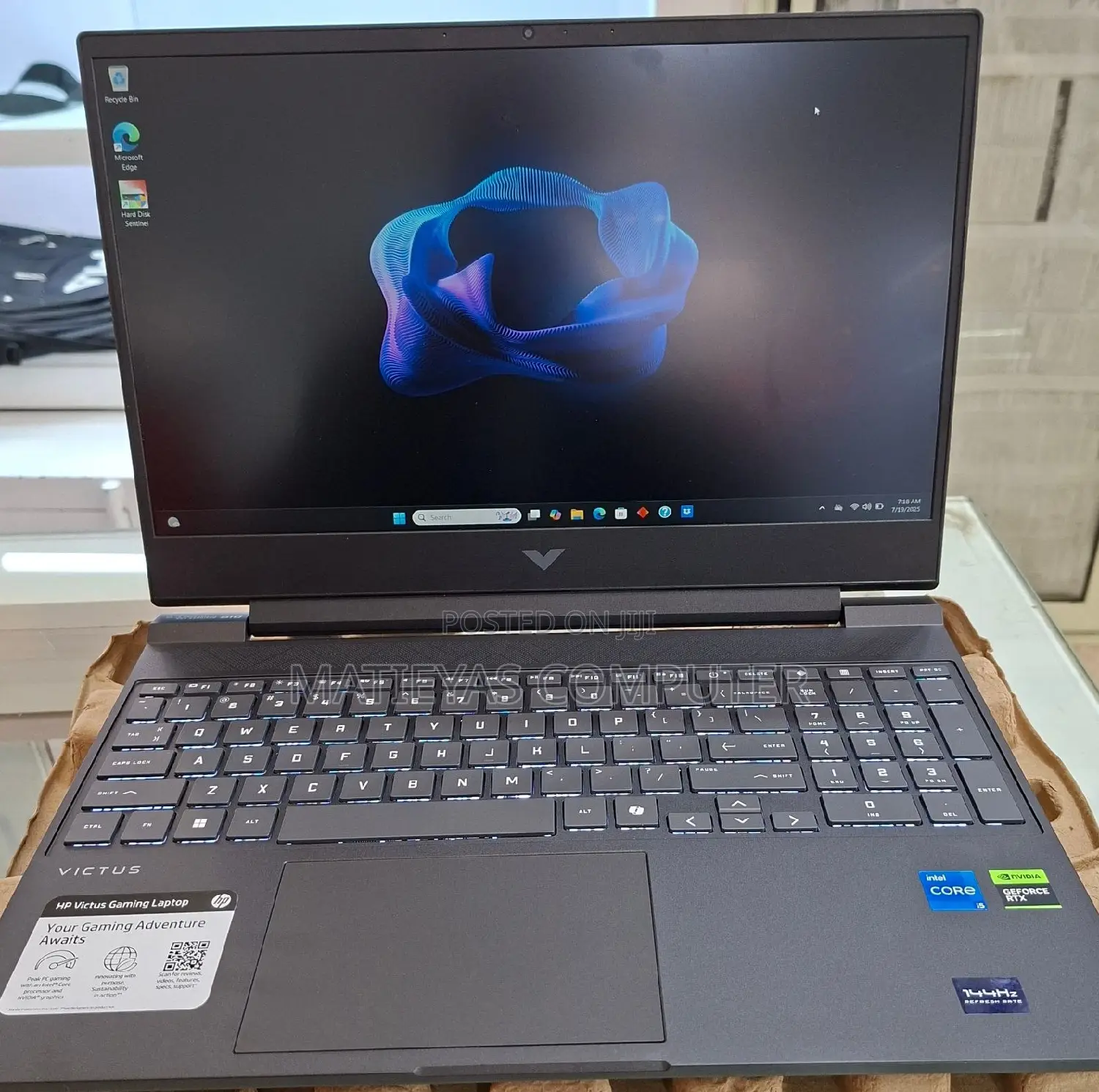 New Laptop HP Victus 15 16GB Intel Core I5 SSD 512GB