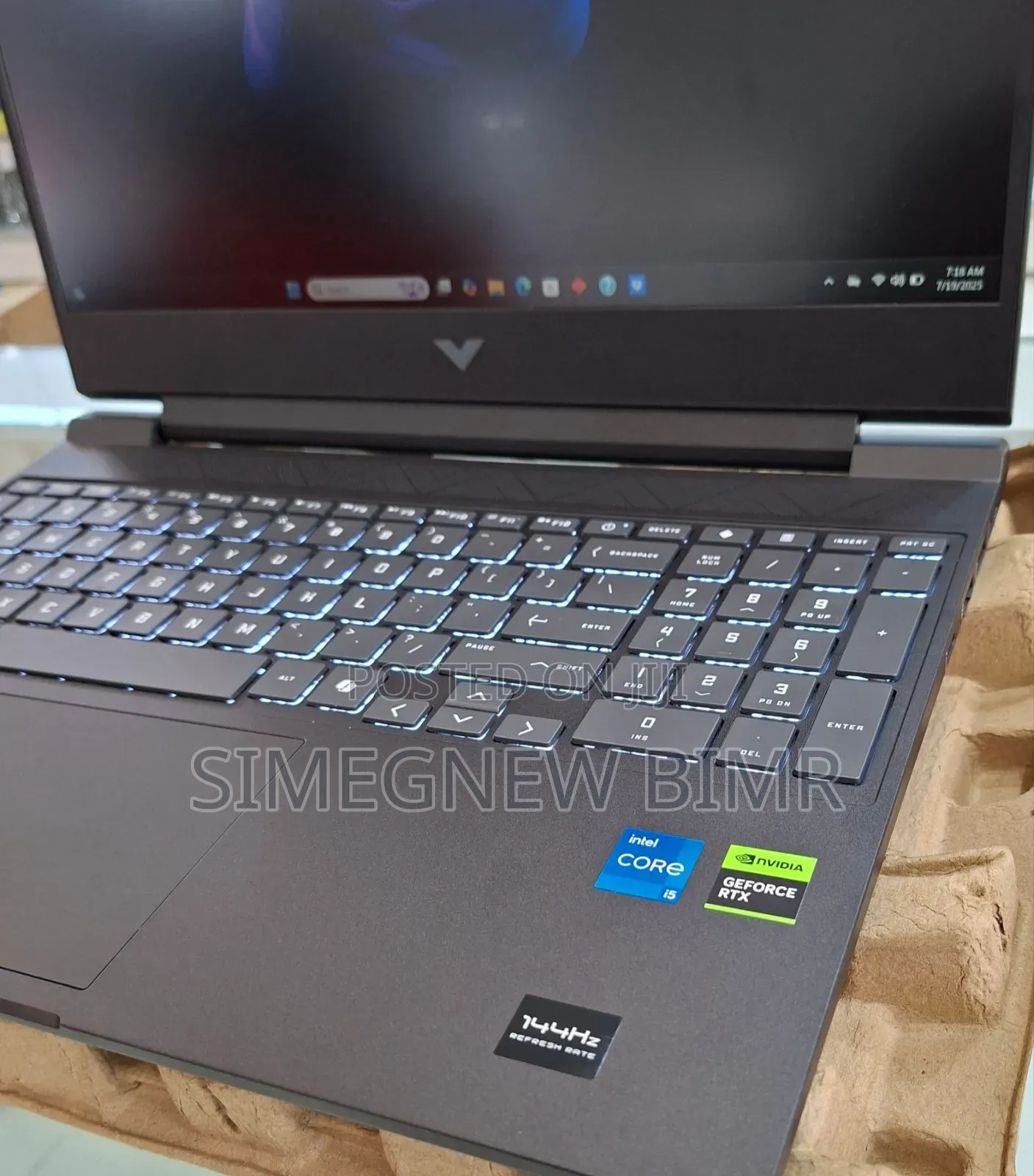 New Laptop HP Victus 15 16GB Intel Core I5 SSD 512GB