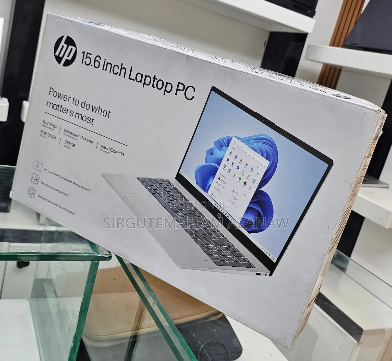 New Laptop HP Stream Notebook 8GB Intel Core I3 SSD 256GB