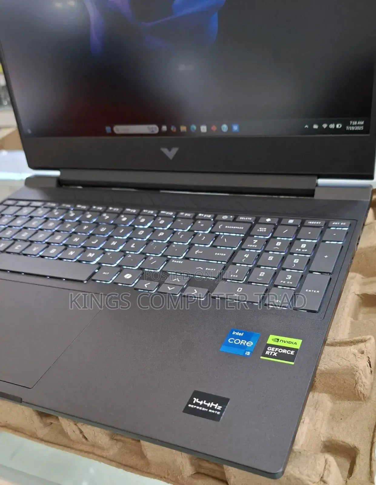 New Laptop HP Victus 15 16GB Intel Core I5 SSD 512GB