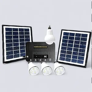 Photo - Solar Kit With 4 Led Lights