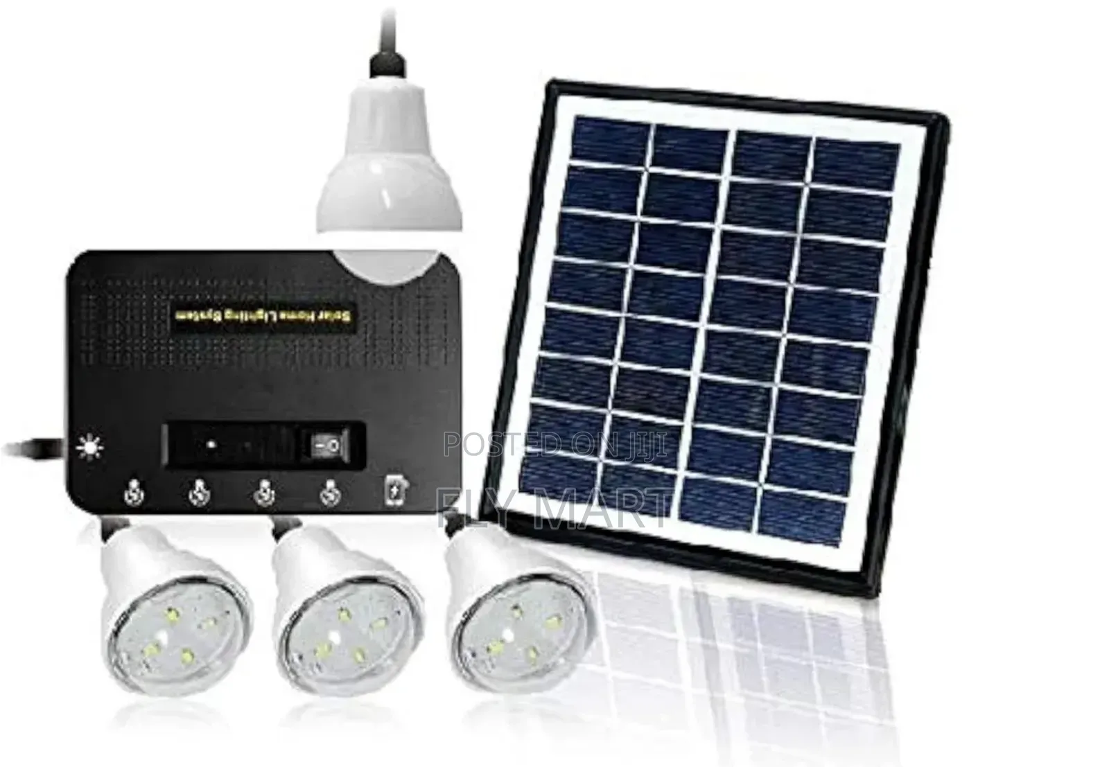Solar Kit With 4 Led Lights