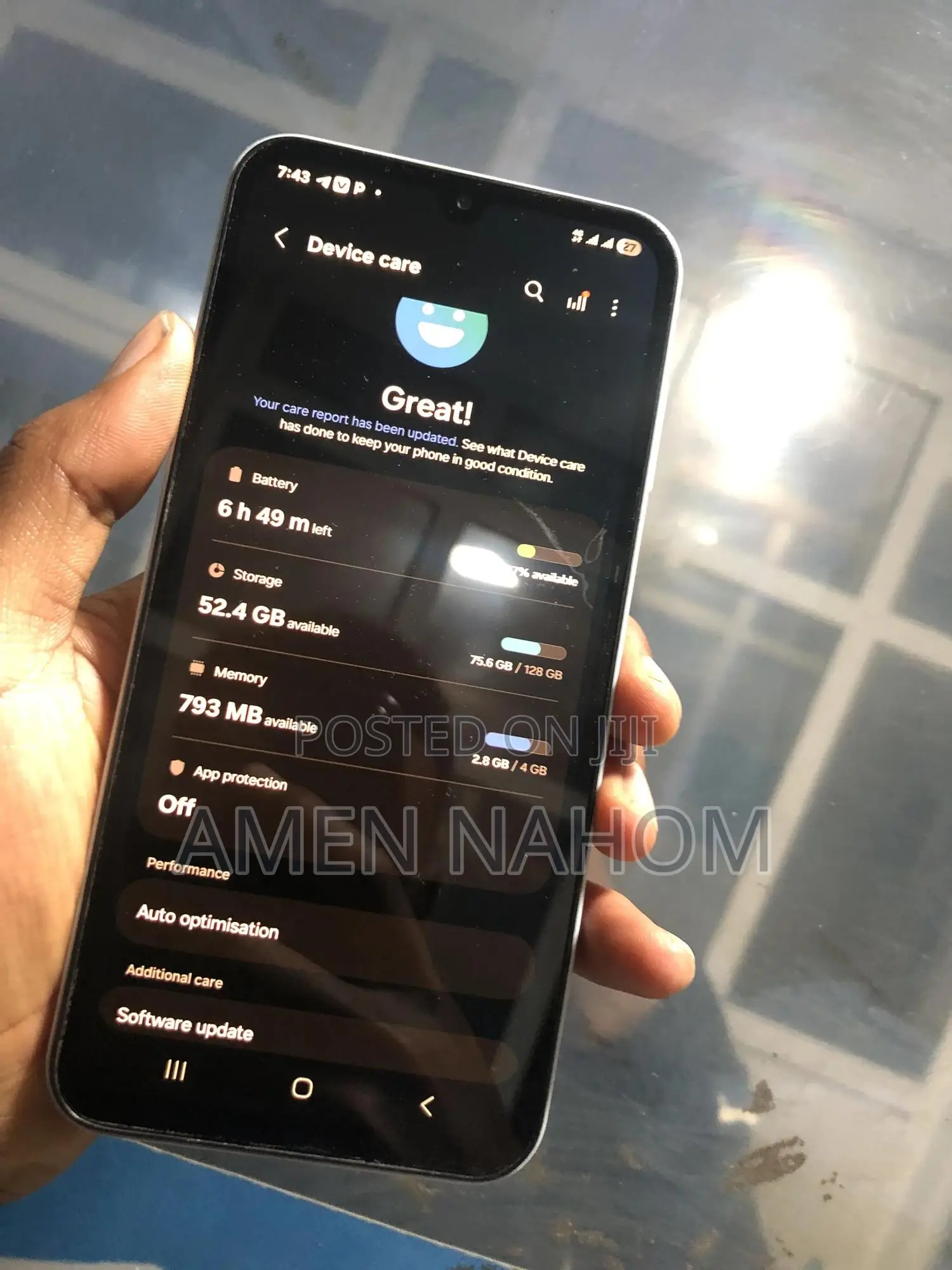 New Samsung Galaxy A15 128 GB Silver