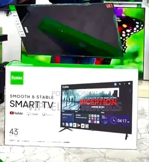 Syinix 43 Inch Tv Smart Android Frameless New 2025 Original Product