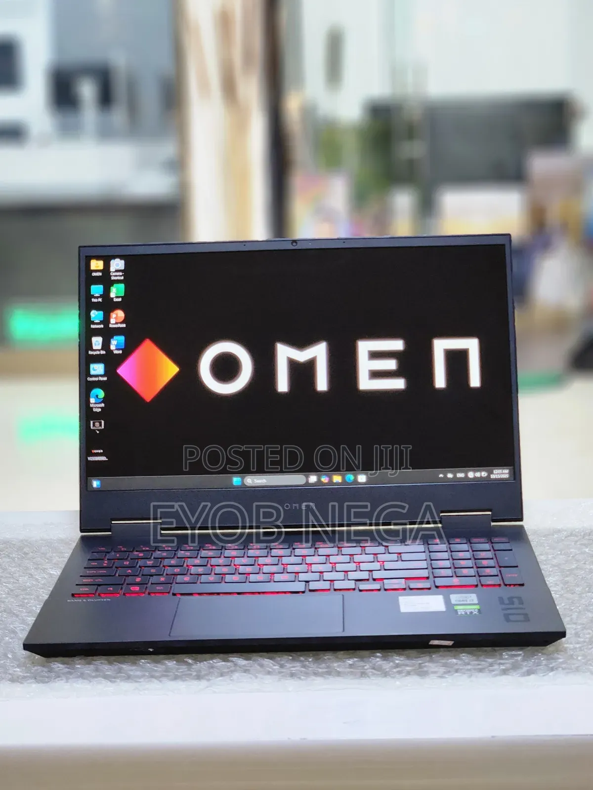 New Laptop HP Omen 15 16GB Intel Core I7 SSD 512GB