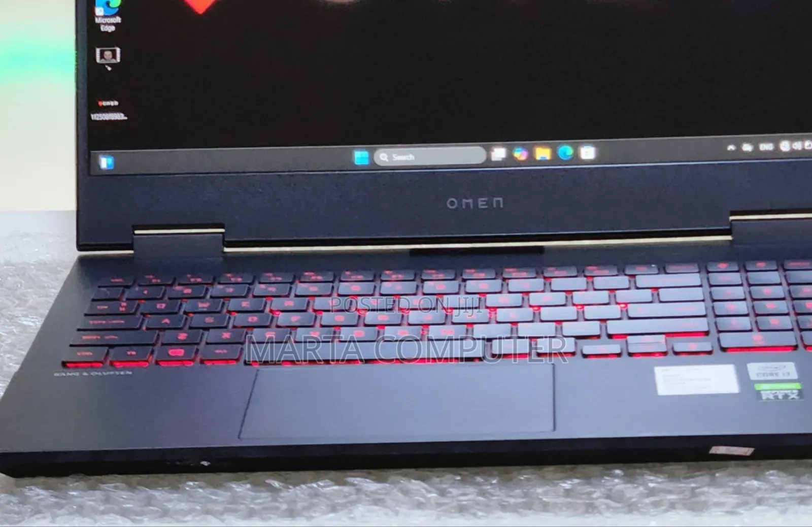 New Laptop HP Omen 15 16GB Intel Core I7 SSD 512GB