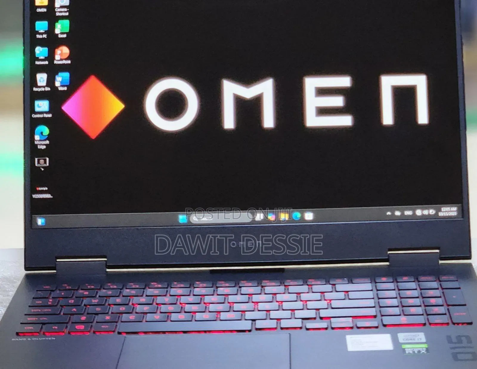 New Laptop HP Omen 15 16GB Intel Core I7 SSD 512GB