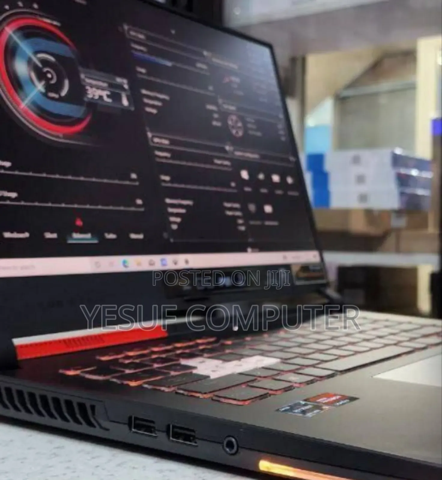 New Laptop Asus ROG Strix G15 G512 16GB AMD Ryzen 9 SSD 512GB