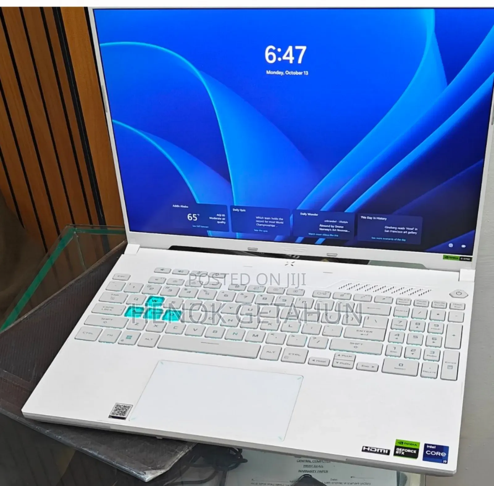 New Laptop Asus TUF Gaming A15 32GB Intel Core I9 SSD 1T