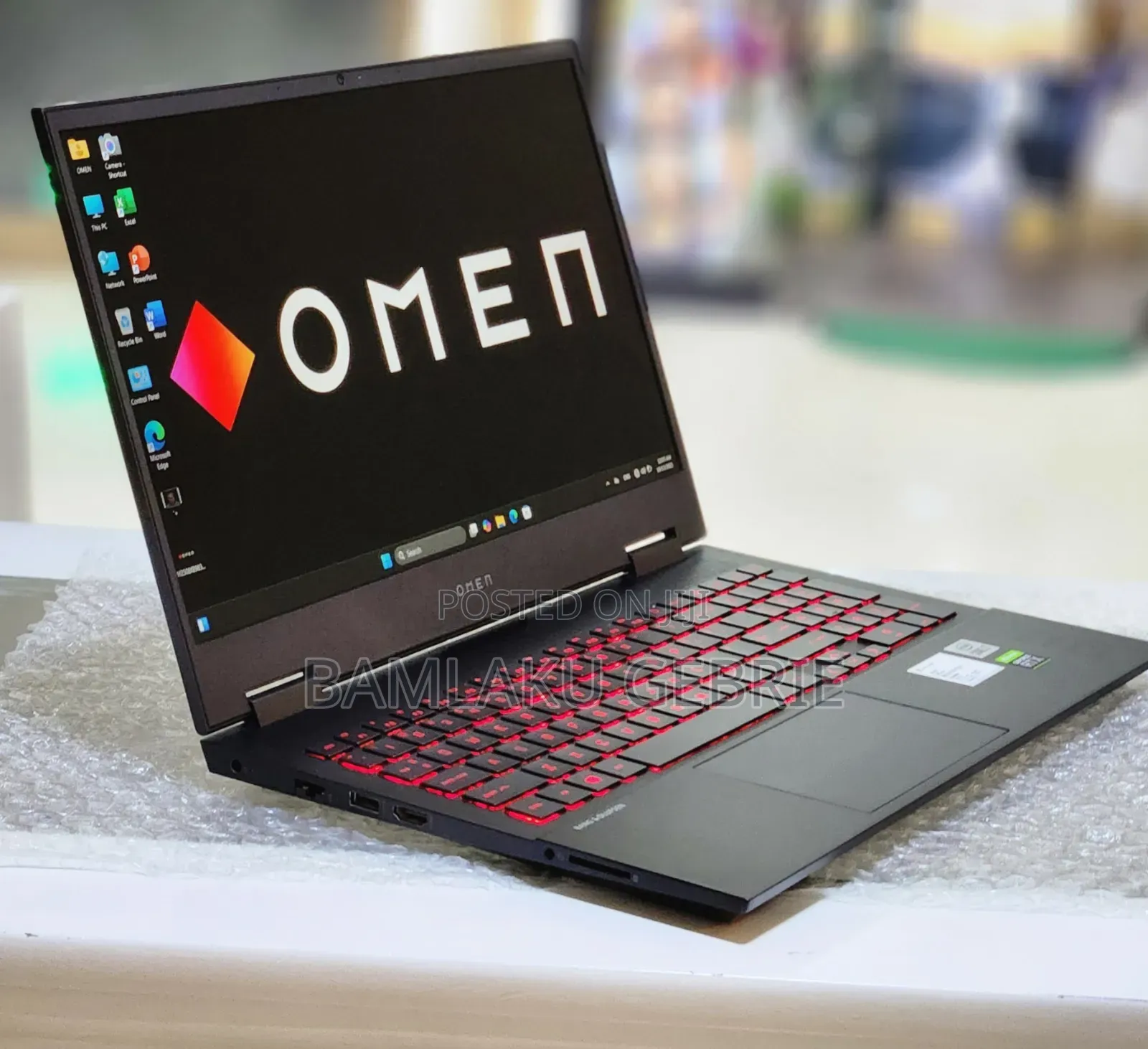 New Laptop HP Omen 15 16GB Intel Core I7 SSD 512GB