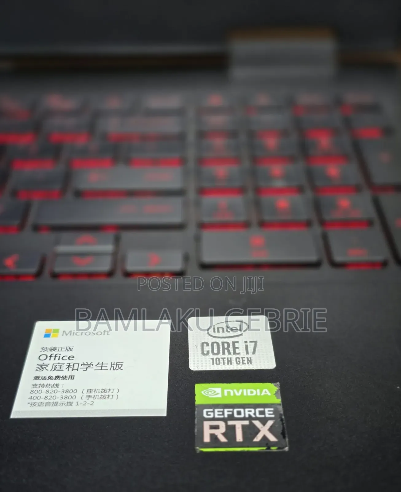 New Laptop HP Omen 15 16GB Intel Core I7 SSD 512GB