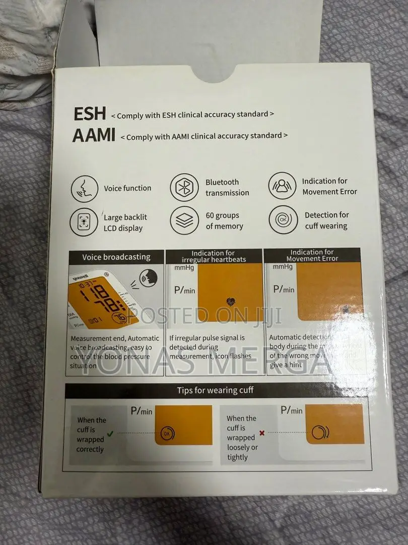 Bpm昍廿yuwell Bp Monitor =Match Various People With Better Adaptability