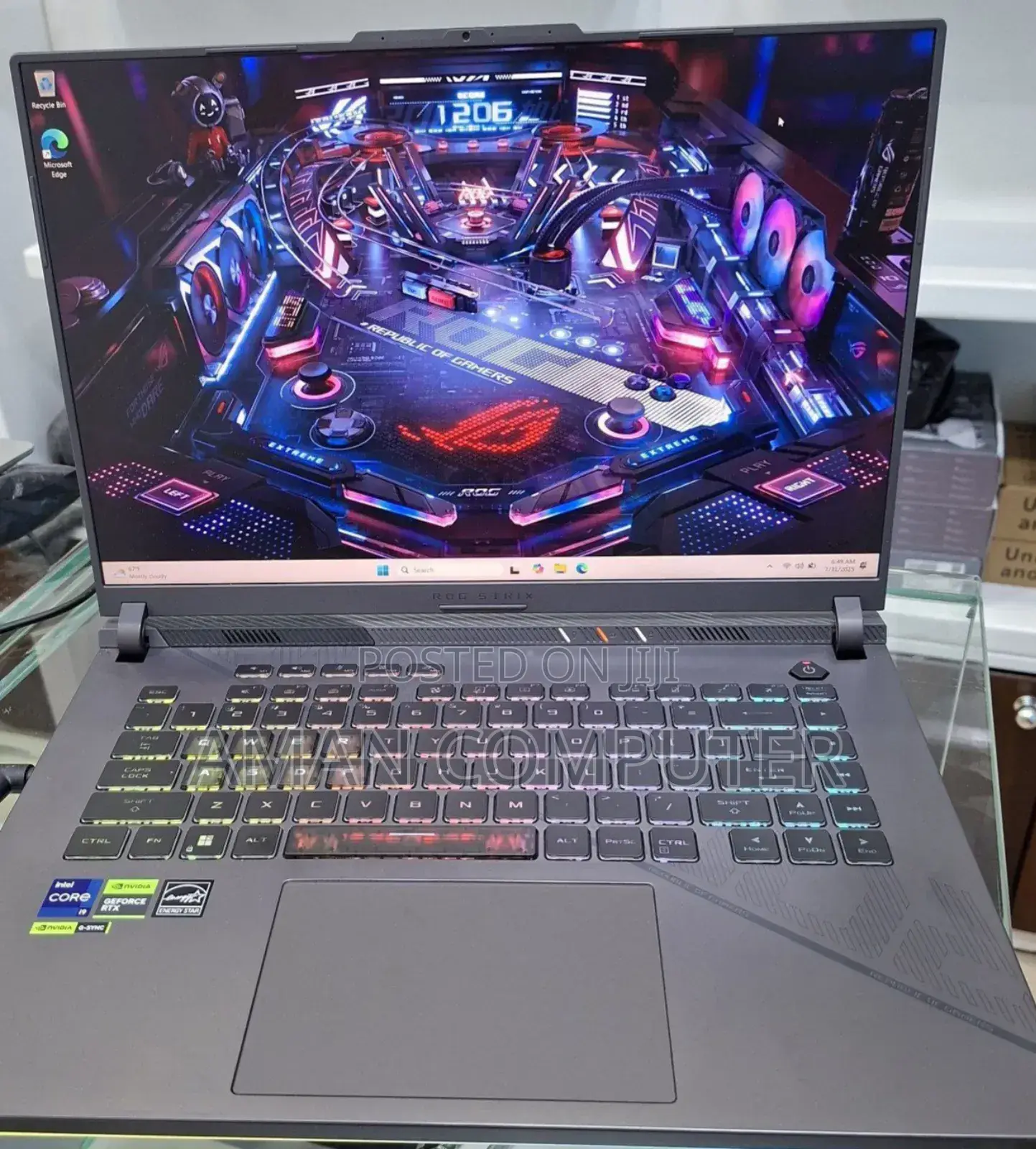New Laptop Asus ROG Strix G15 32GB Intel Core I9 SSD 1T