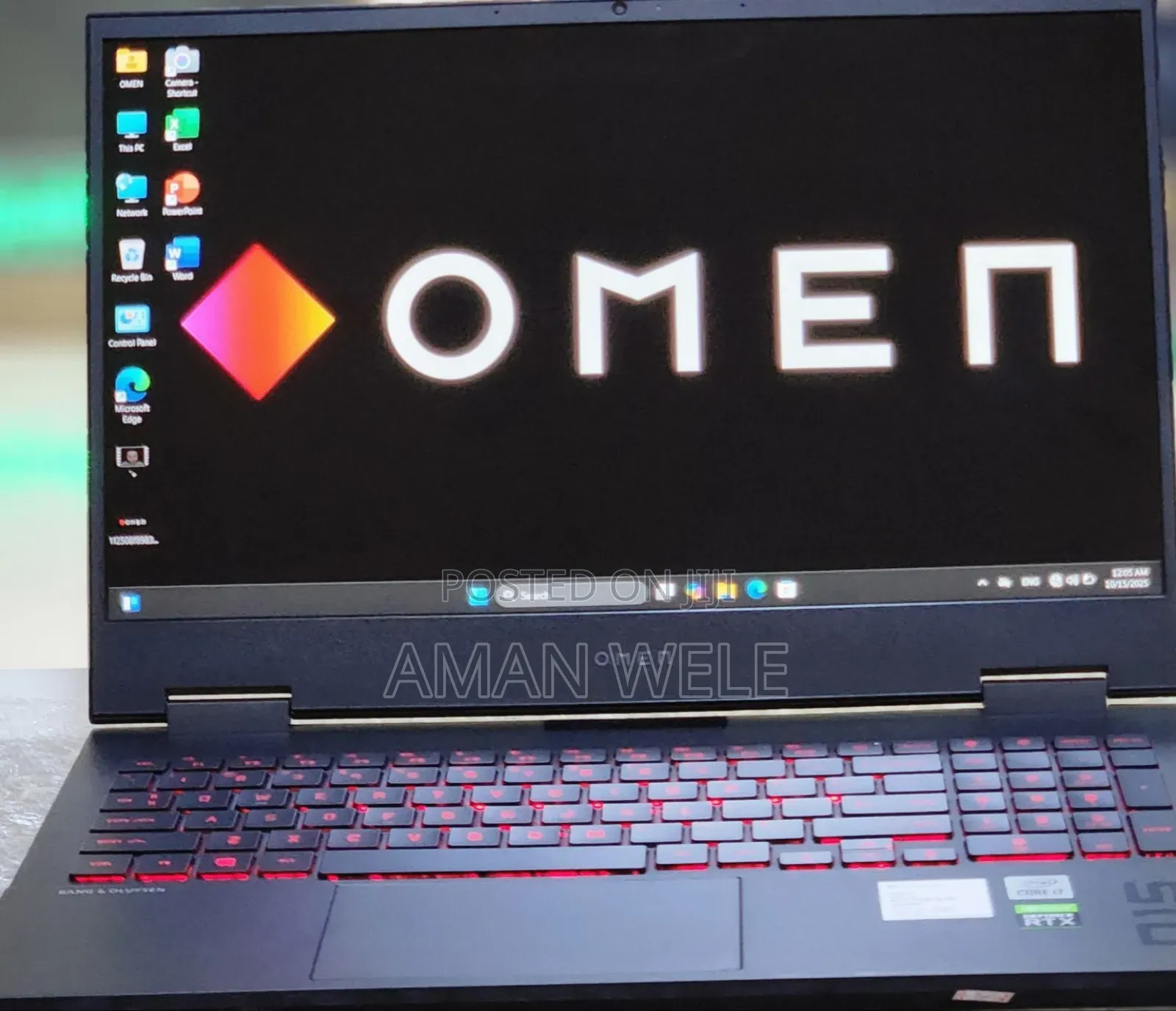 New Laptop HP Omen 15 16GB Intel Core I7 SSD 512GB
