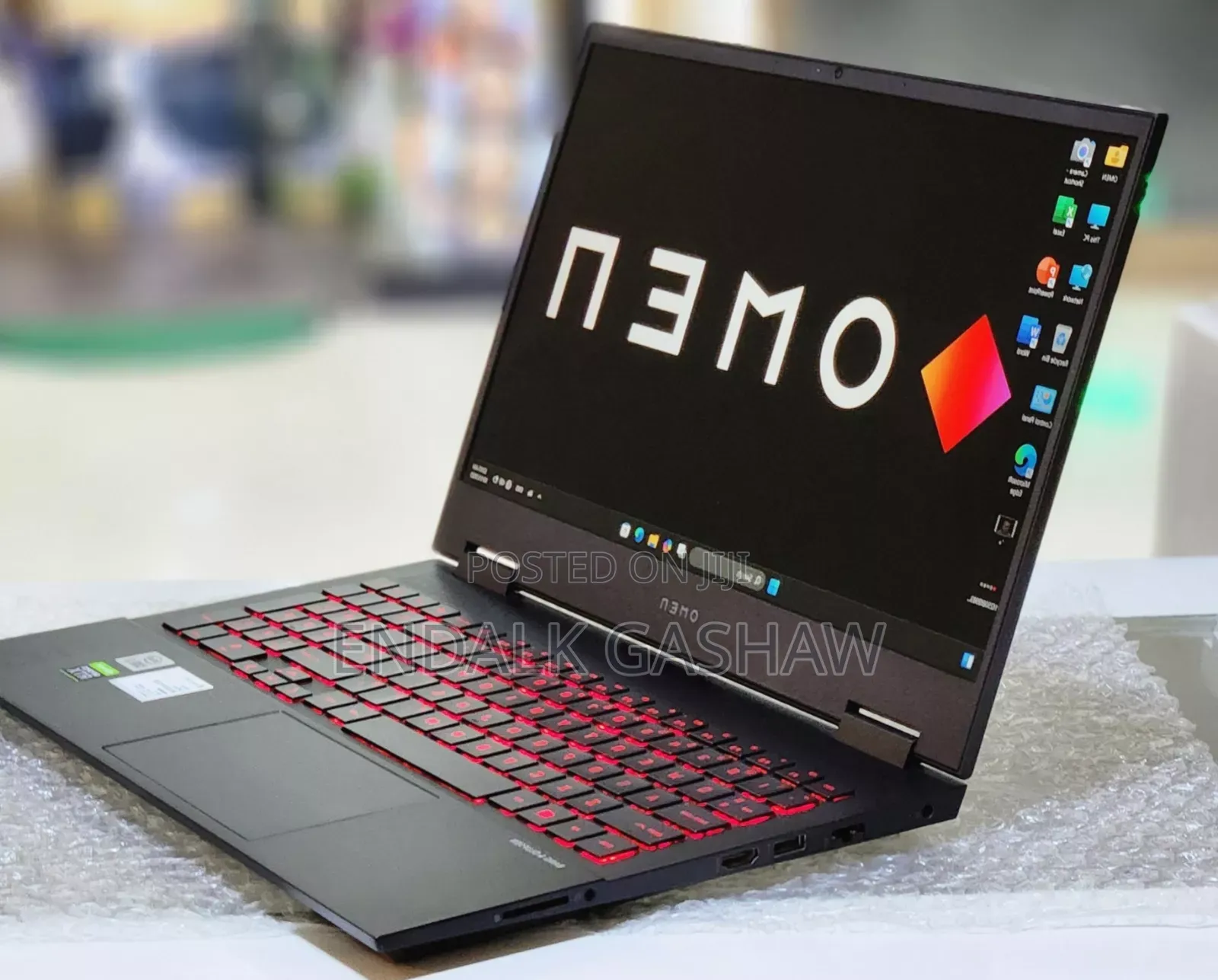 New Laptop HP Omen 15 16GB Intel Core I7 SSD 512GB
