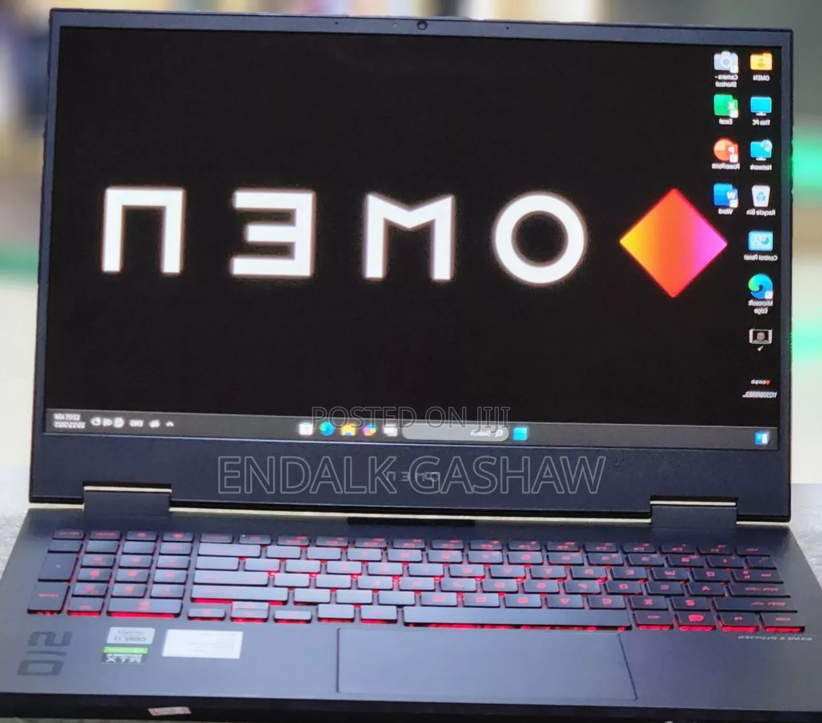 New Laptop HP Omen 15 16GB Intel Core I7 SSD 512GB