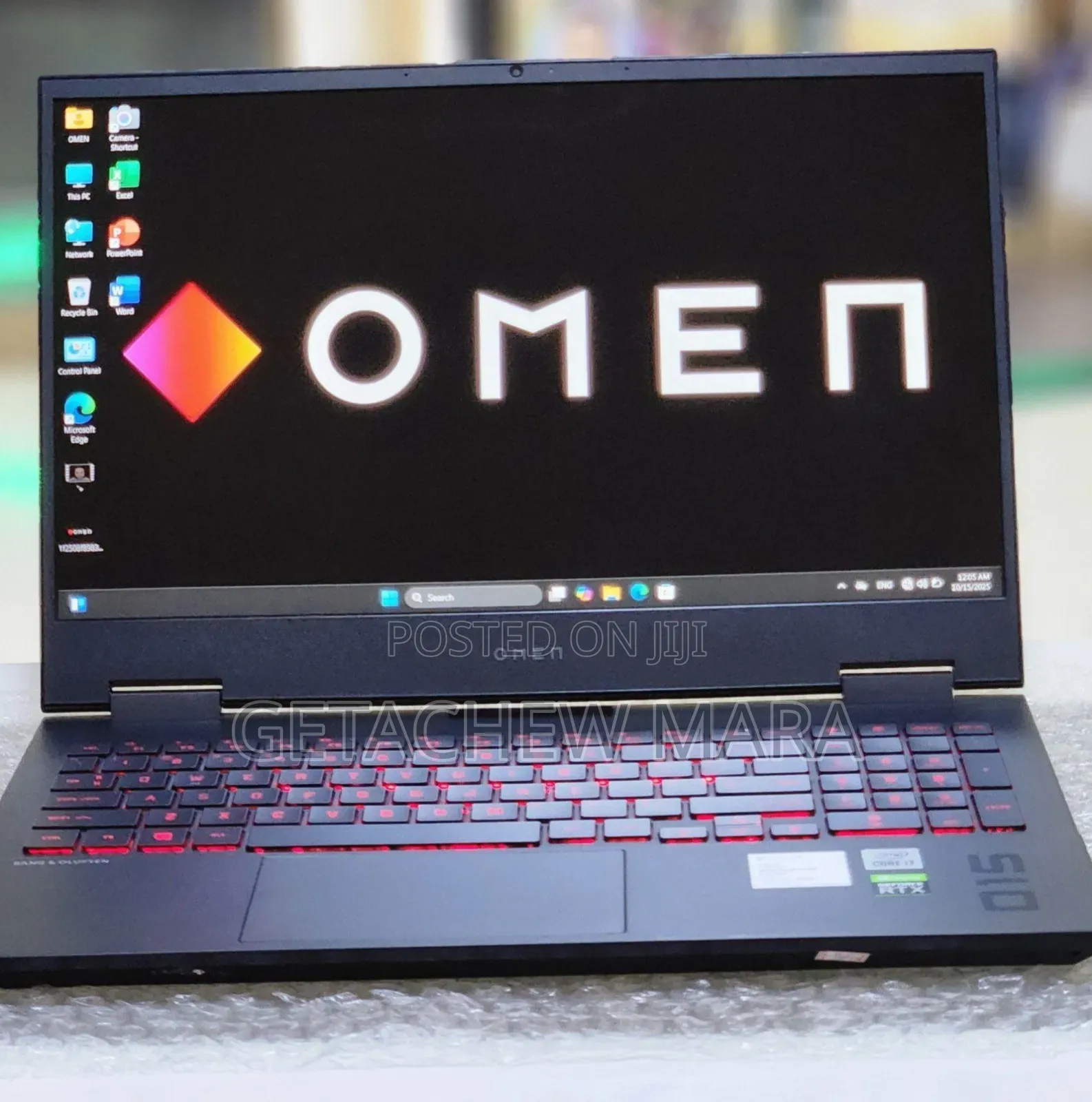 New Laptop HP Omen 15 16GB Intel Core I7 SSD 512GB