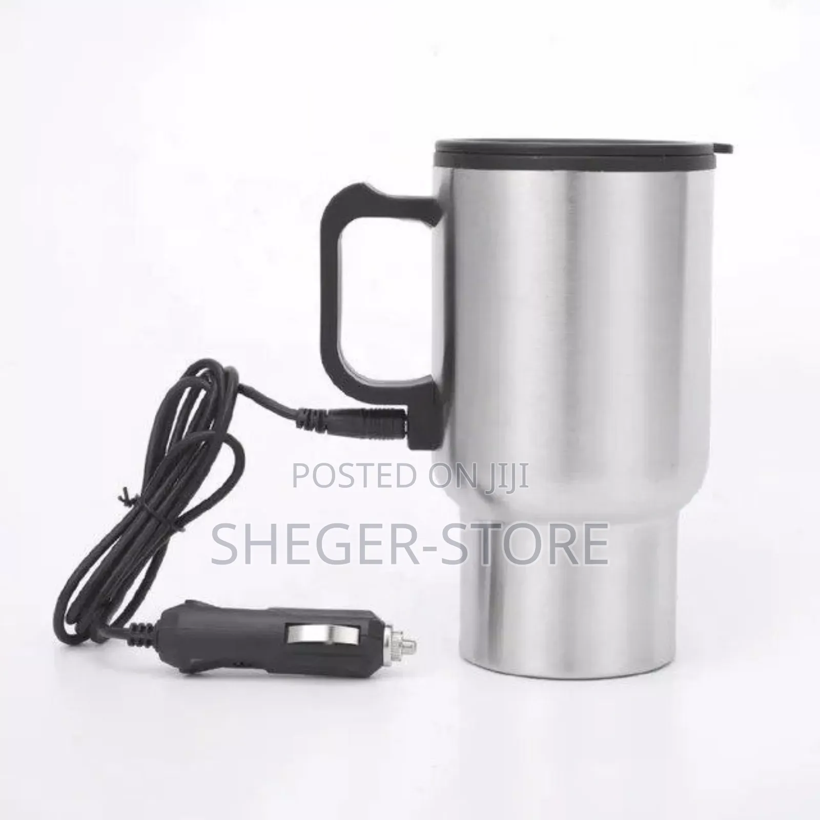 Orginal Car Heated Electric Travel Mug
( የመኪና ውስጥ ውሃ ማፍሊያና መጠጫ ኩባያ )