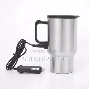 Orginal Car Heated Electric Travel Mug
( የመኪና ውስጥ ውሃ ማፍሊያና መጠጫ ኩባያ )