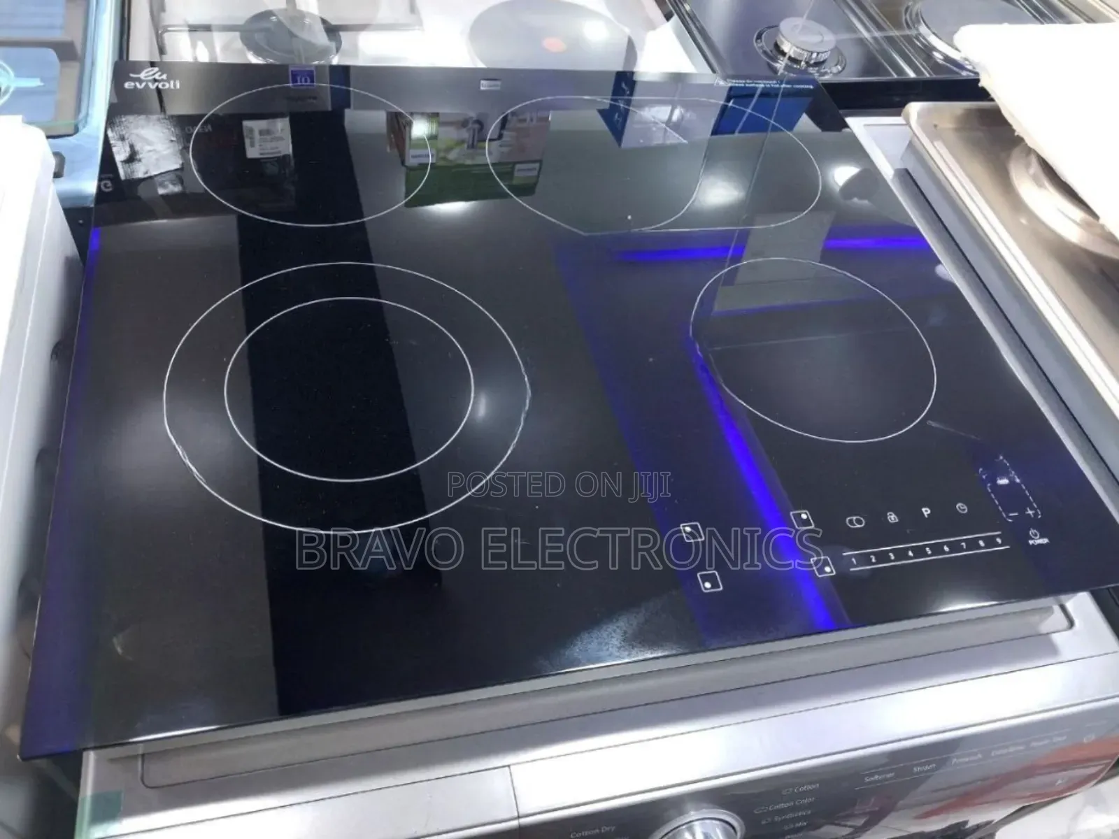  Evvoli 4 Electric Touch Stove – Power Meets Elegance! 