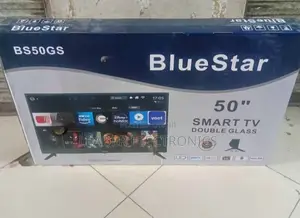 Photo - Blue Star Tv 50" Smart Android Tv Double Glass New 2025