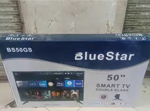 Blue Star Tv 50" Smart Android Tv Double Glass New 2025