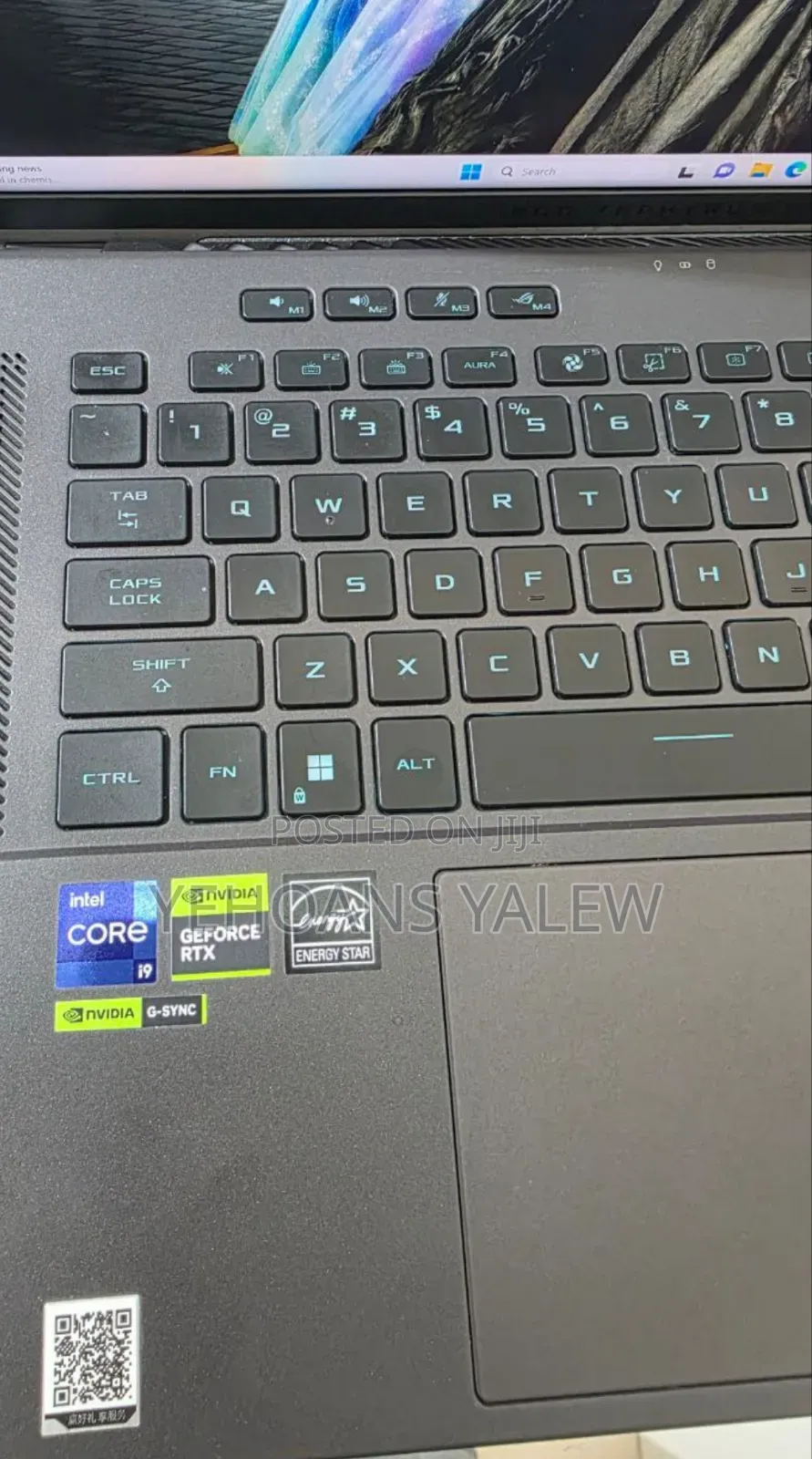 New Laptop Asus ROG Zephyrus G16 16GB Intel Core I9 SSD 1T
