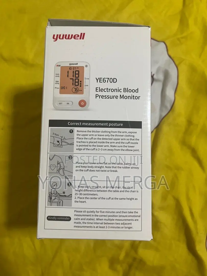 Blood Pressure Monitor訊嚼package Comes With One Adult Arm Cuff.