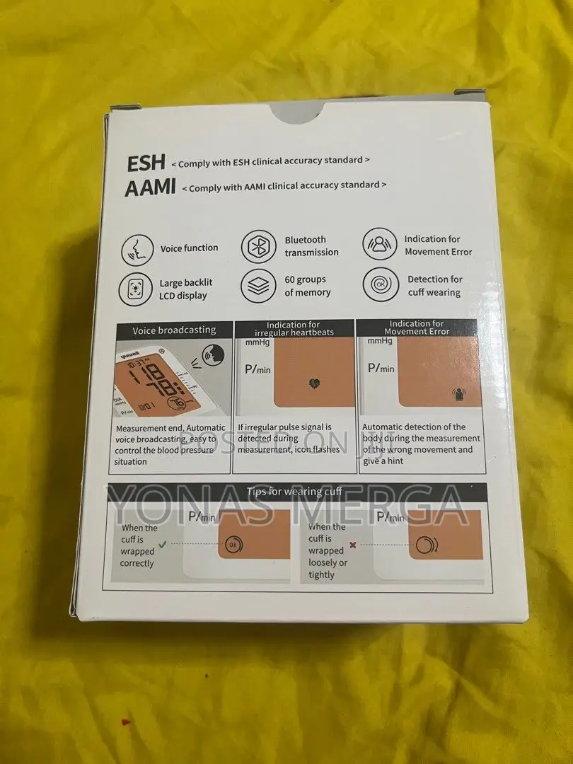 Blood Pressure Monitor訊嚼package Comes With One Adult Arm Cuff.