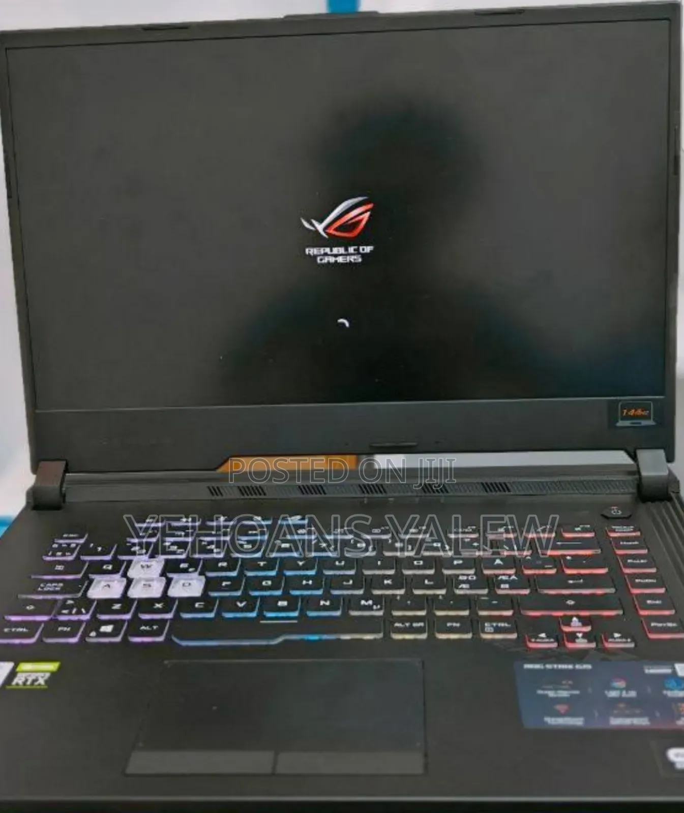 New Laptop Asus ROG Strix G731G 16GB Intel Core I7 SSD 512GB