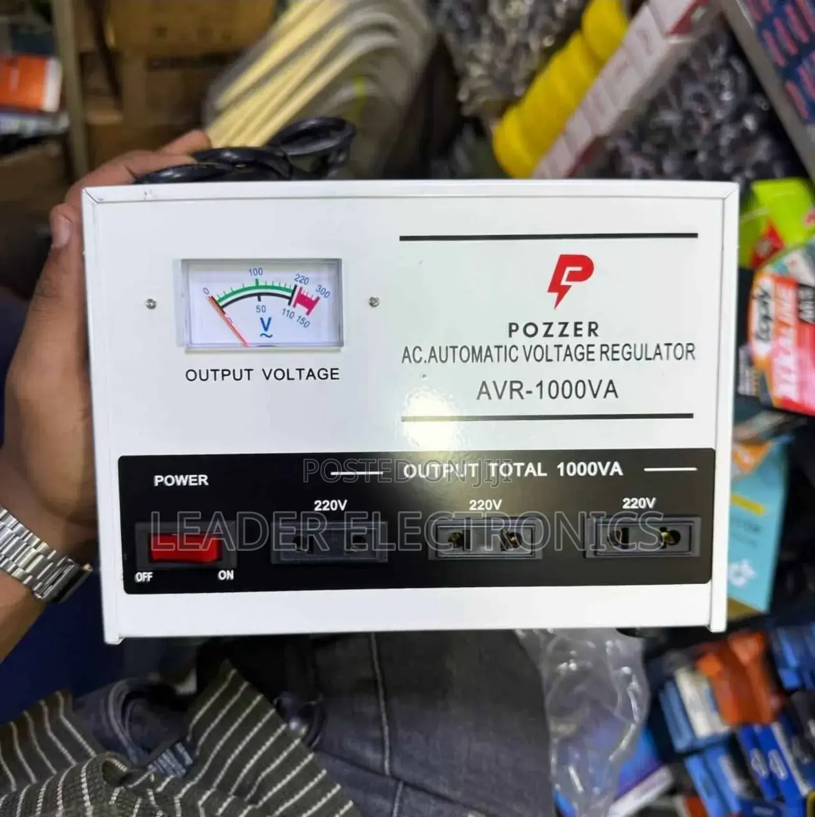 Ac. Automatic Voltage Regulator 1000va