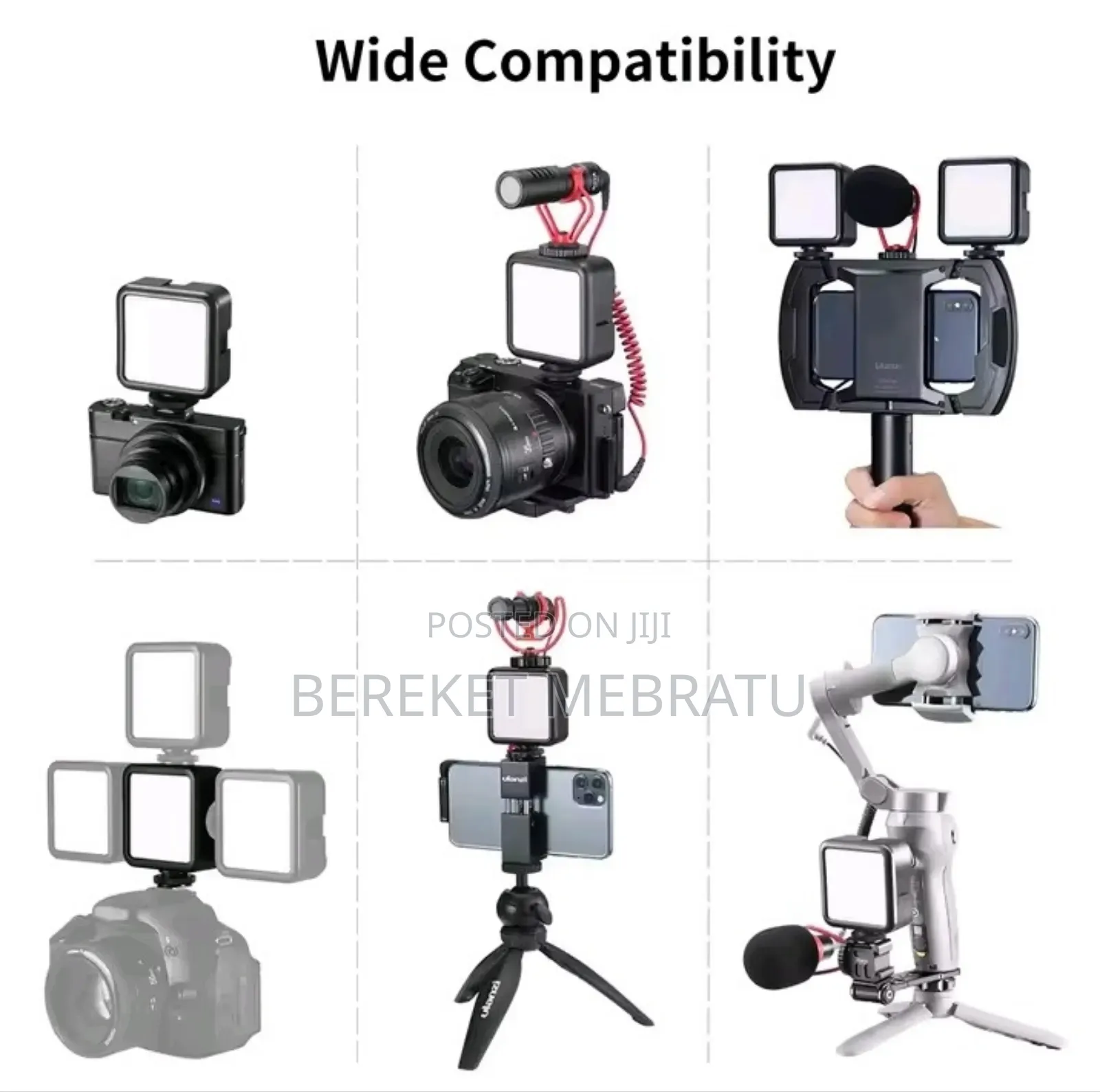 Ulanzi Vl49 6w Mini Vlog Led Fill Light White 2000 Mah