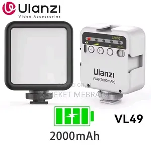 Ulanzi Vl49 6w Mini Vlog Led Fill Light White 2000 Mah