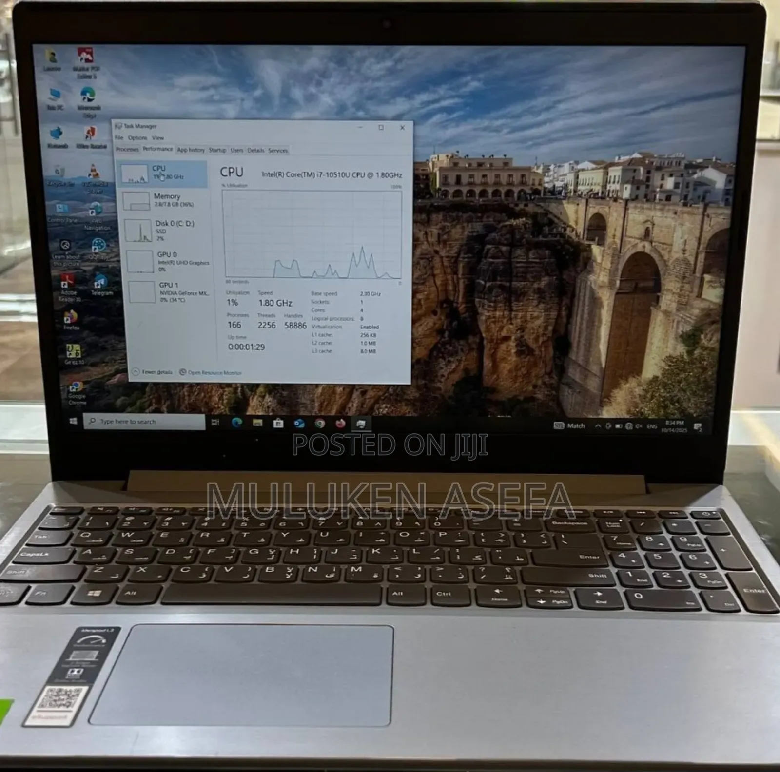 New Laptop Lenovo IdeaPad L340 16GB Intel Core I7 SSD 512GB