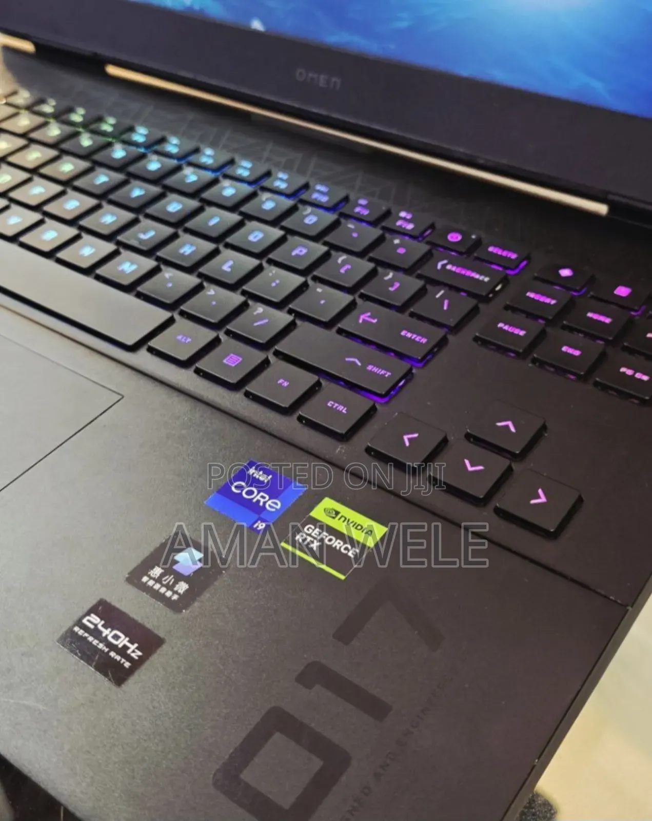 New Laptop HP Omen 17 16GB Intel Core I9 SSD 1T