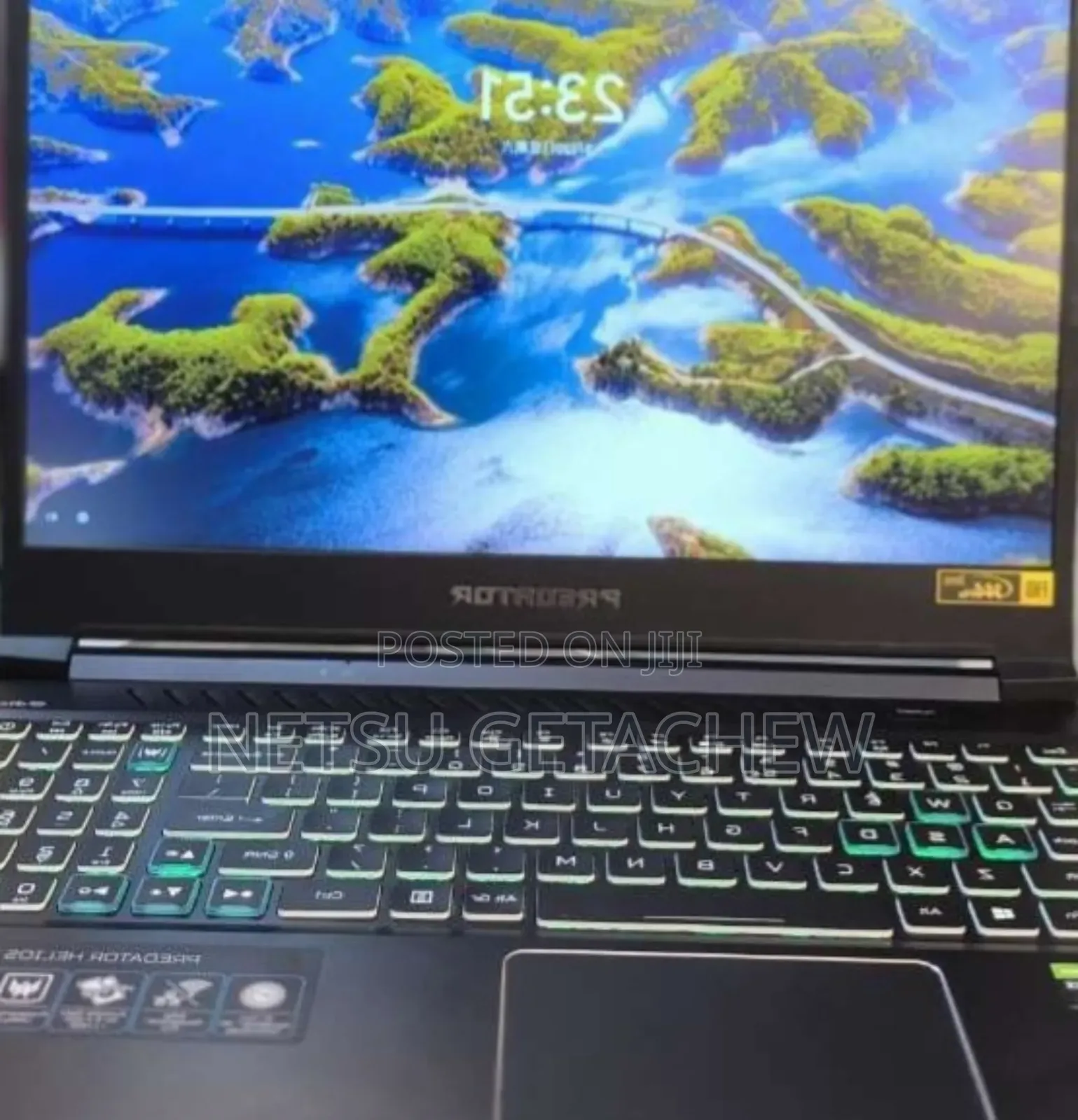 New Laptop Acer Predator Helios 300 16GB Intel Core i7 SSD 1T