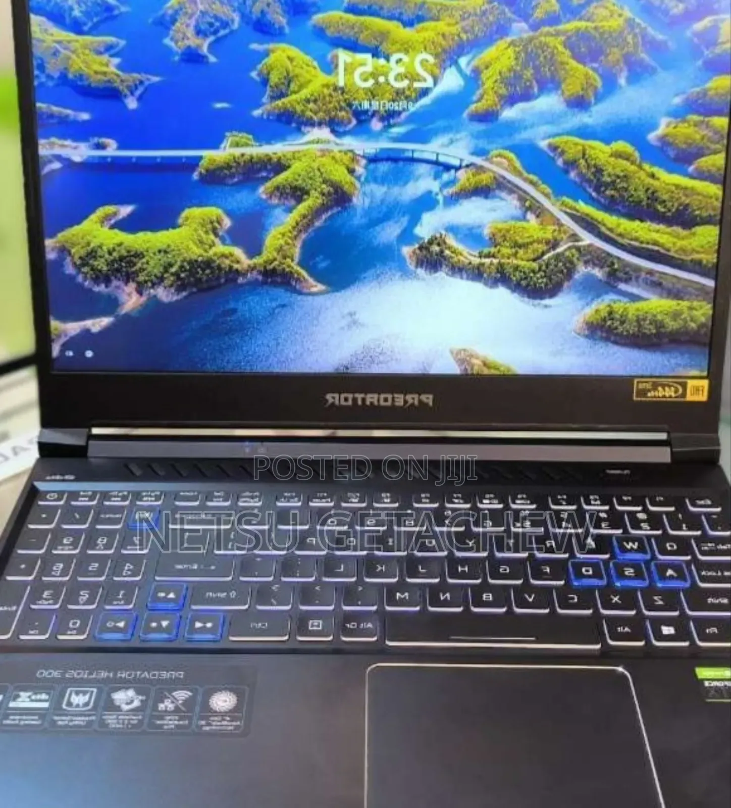 New Laptop Acer Predator Helios 300 16GB Intel Core i7 SSD 1T