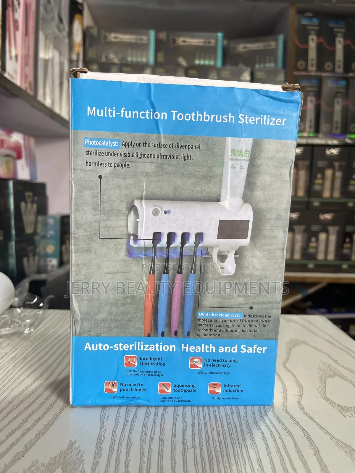 Multi-Function Toothbrush Sterilizer – Wall Mountable