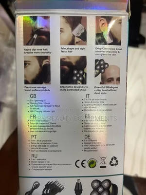 Daling 5-in-1 Electric Shaver Grooming Kit