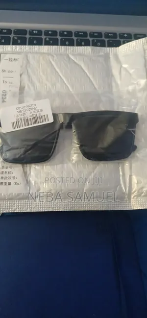 Photo - Retro Big Square Frame Black Cool Men Sunglassesuv400 Shades Protector