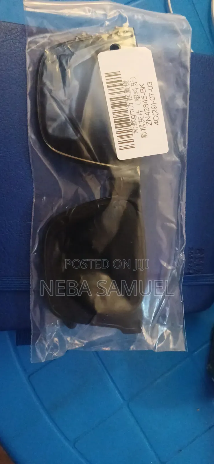 Retro Big Square Frame Black Cool Men Sunglassesuv400 Shades Protector