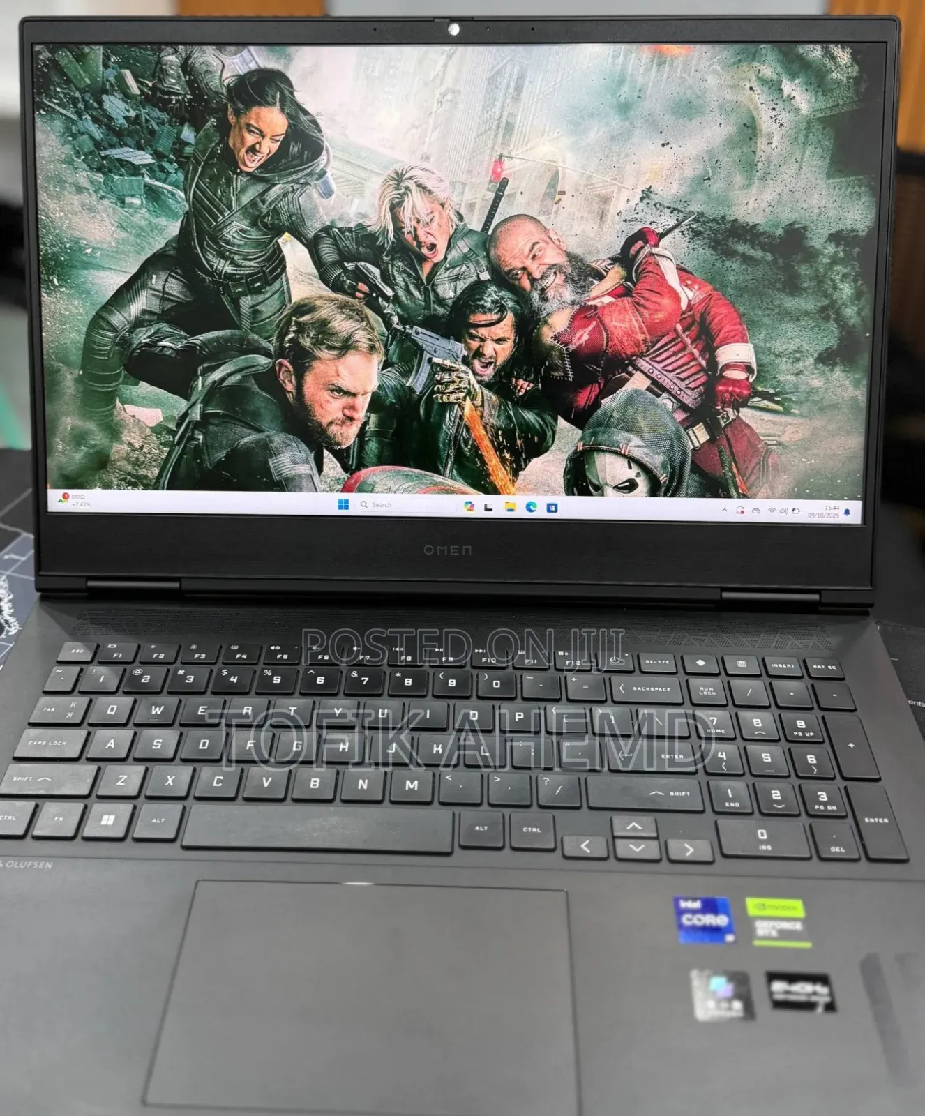 New Laptop HP Omen 15 16GB Intel Core I9 SSD 1T